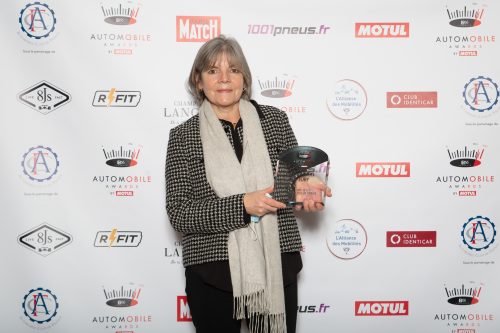 Nathalie Geslin aux Automobile Awards